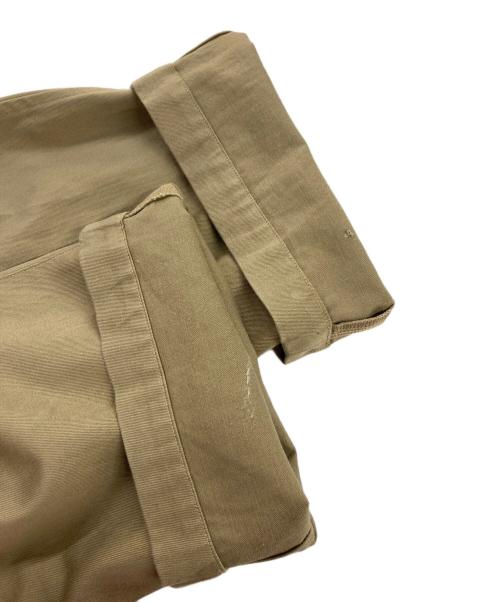COMOLI（コモリ）COMOLI (コモリ) コットンチノオーバーパンツ ベージュ サイズ:1の古着・服飾アイテム