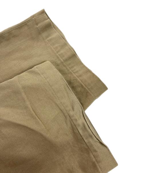 COMOLI（コモリ）COMOLI (コモリ) コットンチノオーバーパンツ ベージュ サイズ:1の古着・服飾アイテム