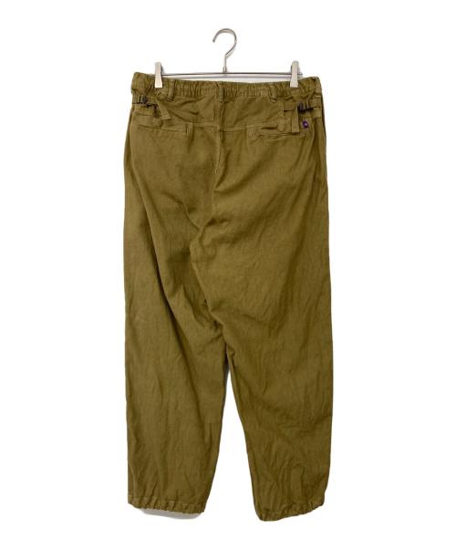 THE NORTHFACE PURPLELABEL（ザ・ノースフェイス パープルレーベル）THE NORTHFACE PURPLELABEL (ザ・ノースフェイス パープルレーベル) Uncut Corduroy Wide Tapered Field Pants カーキ サイズ:34の古着・服飾アイテム