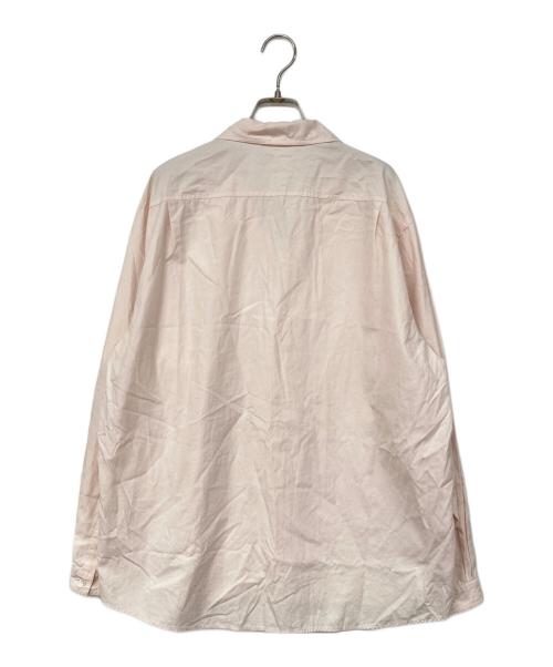 AURALEE（オーラリー）AURALEE (オーラリー) WASHED FINX TWILL P／O SHIRTS/ウォッシュドフィンクスツイルプルオーバーシャツ ピンク サイズ:4の古着・服飾アイテム