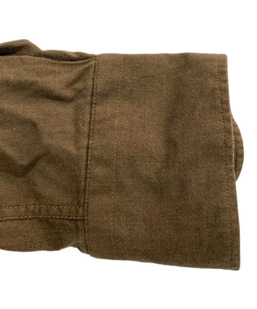 PRONTO UOMO（プロントウォモ）PRONTO UOMO (プロントウォモ) ロングスリーブシャツ ブラウン サイズ:Lの古着・服飾アイテム