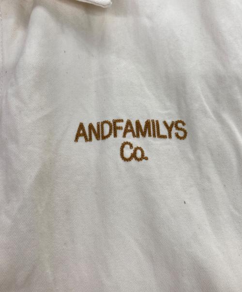 AndFamily（アンドファミリー）AndFamily (アンドファミリー) HBT Drizzler Jacket/ドリズラージャケット アイボリー サイズ:Lの古着・服飾アイテム