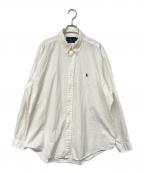 RALPH LAURENラルフローレン）の古着「ボタンダウンシャツ」｜ホワイト