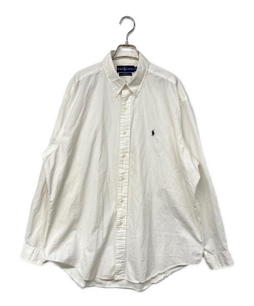 RALPH LAUREN（ラルフローレン）RALPH LAUREN (ラルフローレン) ボタンダウンシャツ ホワイト サイズ:XLの古着・服飾アイテム
