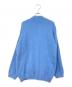 cashmere collection (カシミアコレクション) ニットカーディガン ブルー サイズ:M：10000円