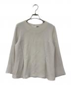 theory luxeセオリーリュクス）の古着「スリットスリーブブラウス」｜ベージュ