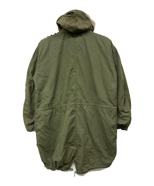 US ARMY（ユーエスアーミー）US ARMY (ユーエスアーミー) M-65ライナー・パーカー付フィッシュテールコート カーキ サイズ:R-Mの古着・服飾アイテム
