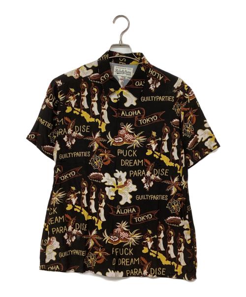 WACKO MARIA（ワコマリア）WACKO MARIA (ワコマリア) HAWAIIAN S/S SHIRTS ブラック サイズ:XLの古着・服飾アイテム