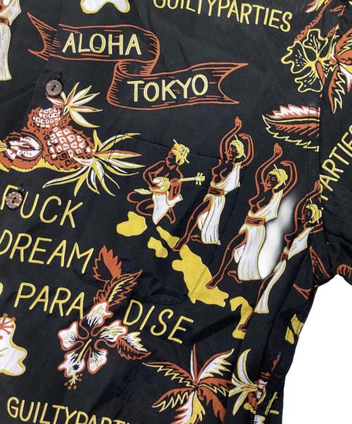 WACKO MARIA（ワコマリア）WACKO MARIA (ワコマリア) HAWAIIAN S/S SHIRTS ブラック サイズ:XLの古着・服飾アイテム
