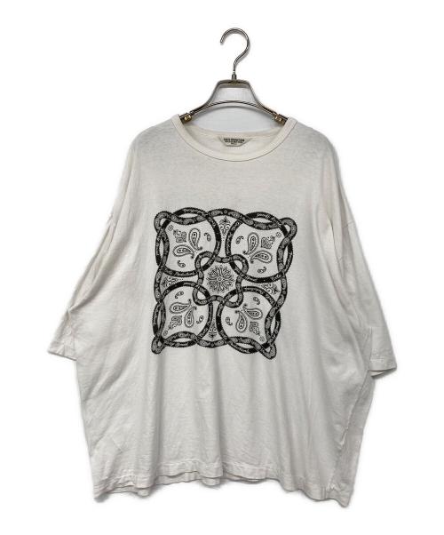 COOTIE PRODUCTIONS（クーティープロダクツ）COOTIE PRODUCTIONS (クーティープロダクツ) プリントTシャツ ホワイト サイズ:Ｍの古着・服飾アイテム