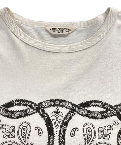 COOTIE PRODUCTIONS（クーティープロダクツ）COOTIE PRODUCTIONS (クーティープロダクツ) プリントTシャツ ホワイト サイズ:Ｍの古着・服飾アイテム
