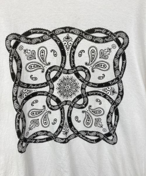 COOTIE PRODUCTIONS（クーティープロダクツ）COOTIE PRODUCTIONS (クーティープロダクツ) プリントTシャツ ホワイト サイズ:Ｍの古着・服飾アイテム
