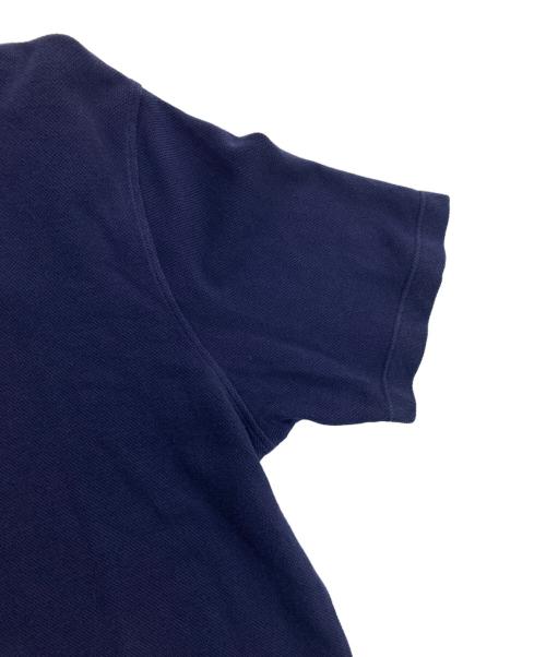 Cruciani（クルチアーニ）Cruciani (クルチアーニ) 鹿の子ポロシャツ ネイビー サイズ:52の古着・服飾アイテム