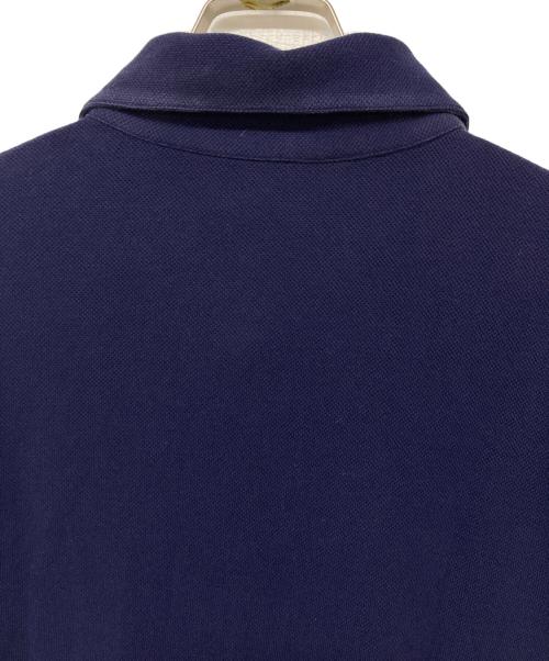 Cruciani（クルチアーニ）Cruciani (クルチアーニ) 鹿の子ポロシャツ ネイビー サイズ:52の古着・服飾アイテム