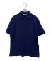 Cruciani（クルチアーニ）の古着「鹿の子ポロシャツ」｜ネイビー