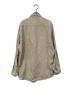ARMANI JEANS (アルマーニジーンズ) リネンシャツ ベージュ サイズ:XS：5000円