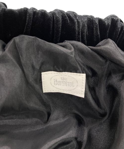 the Barnnet（ザ バーネット）the Barnnet (ザ バーネット) Velvet Puffball Mini Skirt ブラック サイズ:記載なしの古着・服飾アイテム