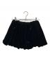 the Barnnet（ザ バーネット）の古着「Velvet Puffball Mini Skirt」｜ブラック