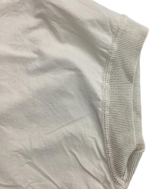 MHL（エムエイチエル）MHL (エムエイチエル) リネンノースリーブカットソー ベージュ サイズ:1の古着・服飾アイテム