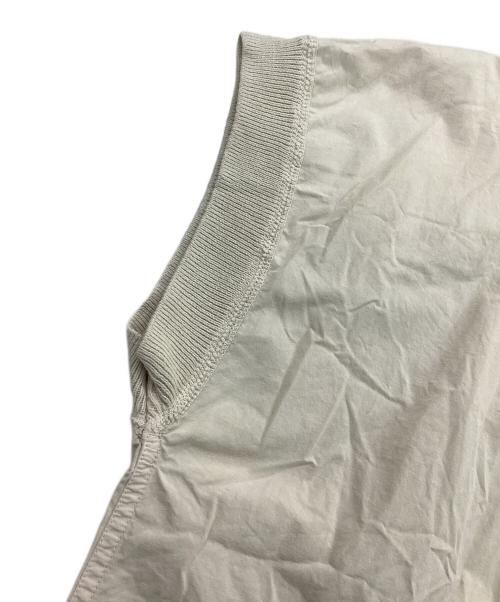 MHL（エムエイチエル）MHL (エムエイチエル) リネンノースリーブカットソー ベージュ サイズ:1の古着・服飾アイテム