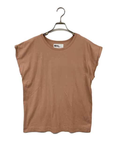 MHL（エムエイチエル）MHL (エムエイチエル) FINE COTTON JERSEY SS ピンク サイズ:Ⅱの古着・服飾アイテム