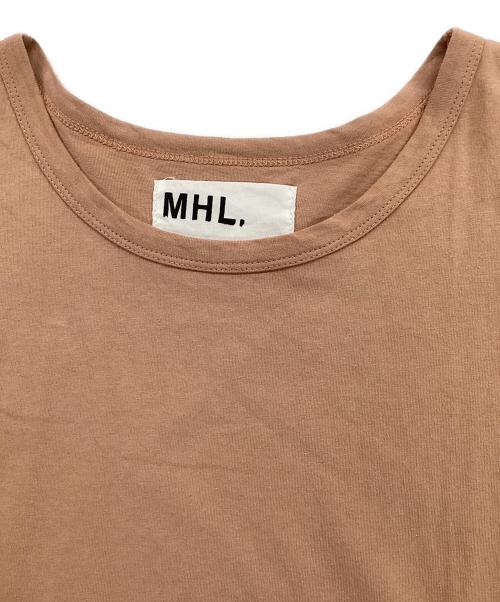 MHL（エムエイチエル）MHL (エムエイチエル) FINE COTTON JERSEY SS ピンク サイズ:Ⅱの古着・服飾アイテム