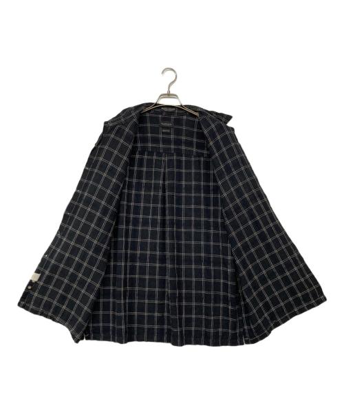 VAN HEUSEN（ヴァンヒューセン/バンヒューゼン）VAN HEUSEN (ヴァンヒューセン/バンヒューゼン) 90’SワイドS/Sシャツ ブラック サイズ:XLの古着・服飾アイテム