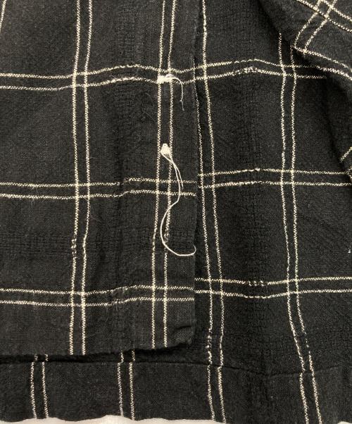 VAN HEUSEN（ヴァンヒューセン/バンヒューゼン）VAN HEUSEN (ヴァンヒューセン/バンヒューゼン) 90’SワイドS/Sシャツ ブラック サイズ:XLの古着・服飾アイテム