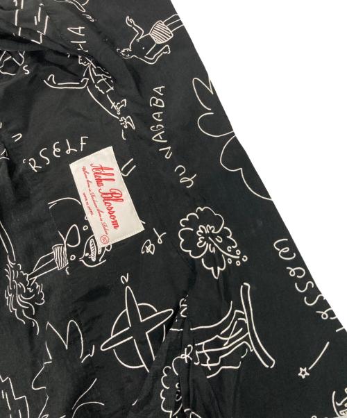 Aloha Blossom（アロハブロッサム）Aloha Blossom (アロハブロッサム) 柄シャツ ブラック サイズ:40の古着・服飾アイテム