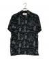 Aloha Blossom（アロハブロッサム）の古着「柄シャツ」｜ブラック