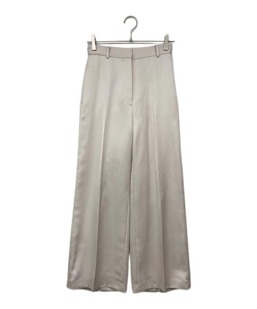 COCUCA（コキュカ）cocuca (コキュカ) タックフレアパンツ ベージュ 未使用品の古着・服飾アイテム