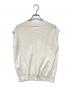 ebure (エブール) Light Silk Cotton V Neck Sleeveless Knit Top ホワイト サイズ:記載なし：6000円