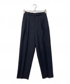 ebureエブール）の古着「High Count Dry Wool Pants」｜ネイビー
