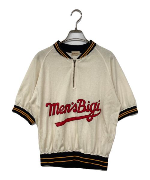 MEN'S BIGI（メンズビギ）MEN'S BIGI (メンズビギ) ハーフジッププルオーバー ベージュ サイズ:記載なしの古着・服飾アイテム