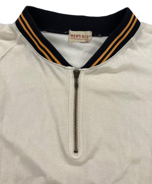 MEN'S BIGI（メンズビギ）MEN'S BIGI (メンズビギ) ハーフジッププルオーバー ベージュ サイズ:記載なしの古着・服飾アイテム