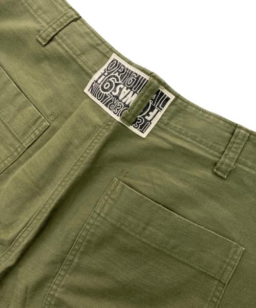 TENDERLOIN（テンダーロイン）TENDERLOIN (テンダーロイン) BDP SHORTS カーキ サイズ:SMALLの古着・服飾アイテム