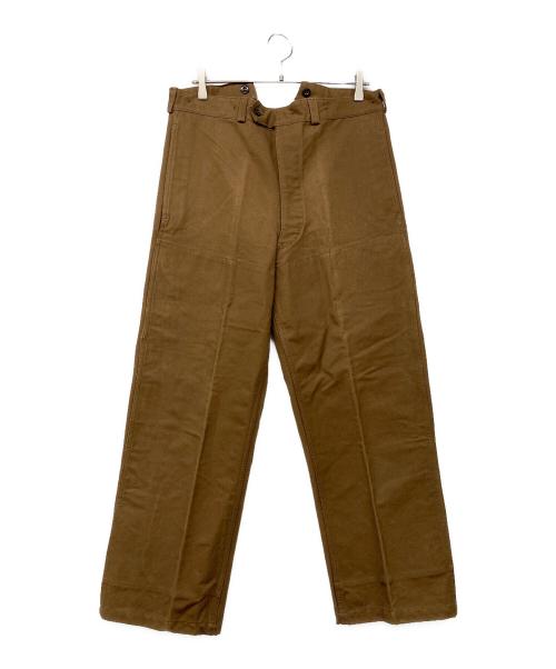 USED（ユーズド）USED (ユーズド) シンチバックワークパンツ ベージュ サイズ:記載なしの古着・服飾アイテム