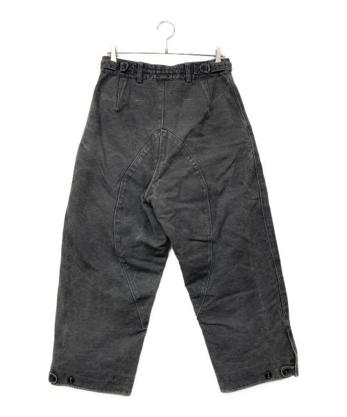 USED（ユーズド）USED (ユーズド) ヴィンテージダブルニーパンツ グレー サイズ:記載なしの古着・服飾アイテム