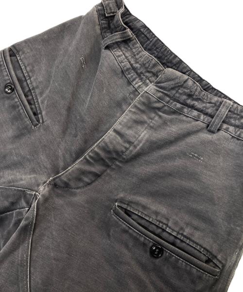 USED（ユーズド）USED (ユーズド) ヴィンテージダブルニーパンツ グレー サイズ:記載なしの古着・服飾アイテム