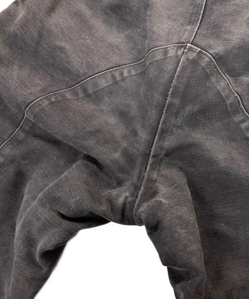 USED（ユーズド）USED (ユーズド) ヴィンテージダブルニーパンツ グレー サイズ:記載なしの古着・服飾アイテム