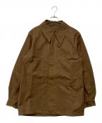 USEDユーズド）の古着「レイルロードジャケット」｜ブラウン