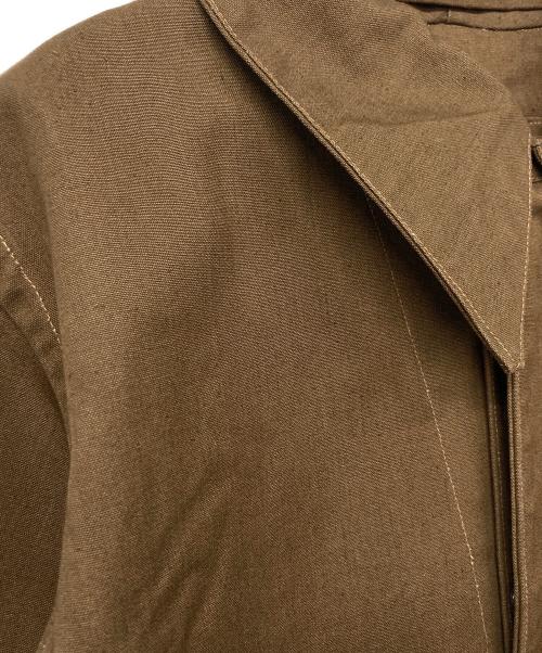 USED（ユーズド）USED (ユーズド) レイルロードジャケット ブラウン サイズ:記載なしの古着・服飾アイテム