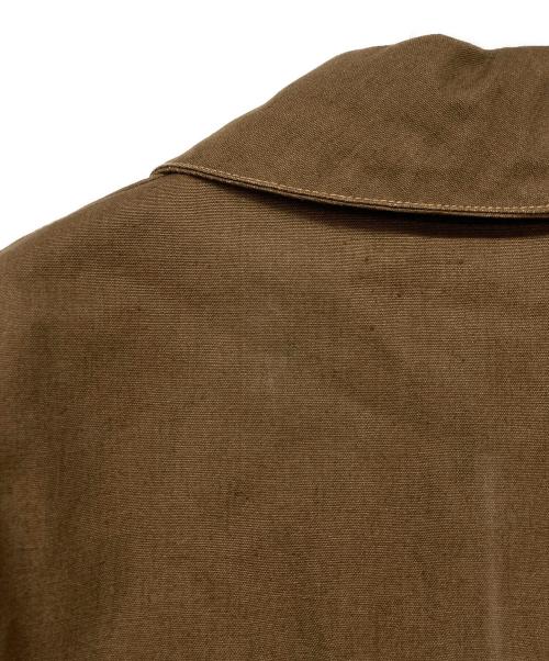 USED（ユーズド）USED (ユーズド) レイルロードジャケット ブラウン サイズ:記載なしの古着・服飾アイテム