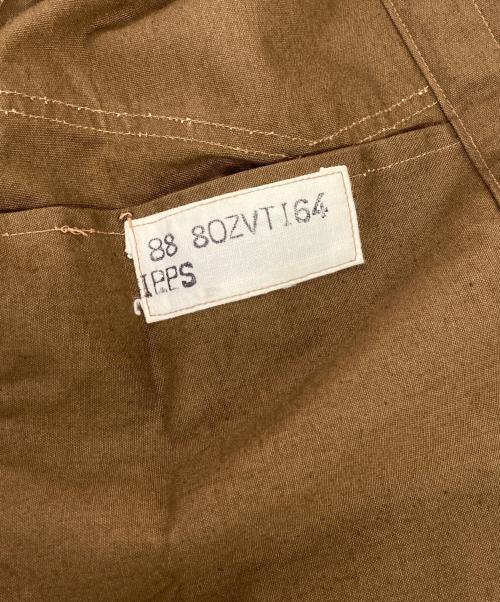 USED（ユーズド）USED (ユーズド) レイルロードジャケット ブラウン サイズ:記載なしの古着・服飾アイテム