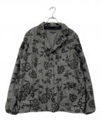 Engineered Garmentsエンジニアドガーメンツ）の古着「アロハ柄ウールジャケット」｜グレー