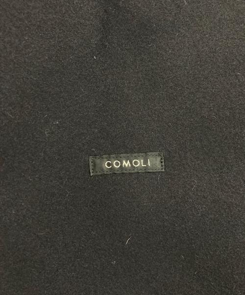 COMOLI（コモリ）COMOLI (コモリ) メルトン フーデッドコート ネイビー サイズ:3 未使用品の古着・服飾アイテム
