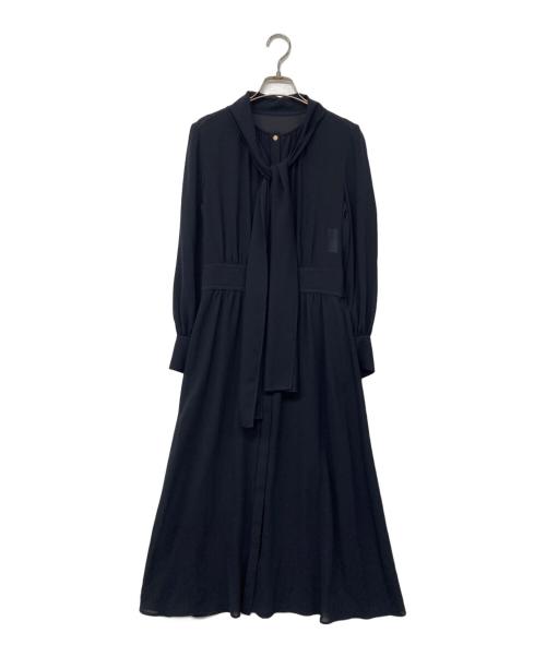 ANAYI（アナイ）ANAYI (アナイ) ボウタイワンピース ブラック サイズ:38の古着・服飾アイテム