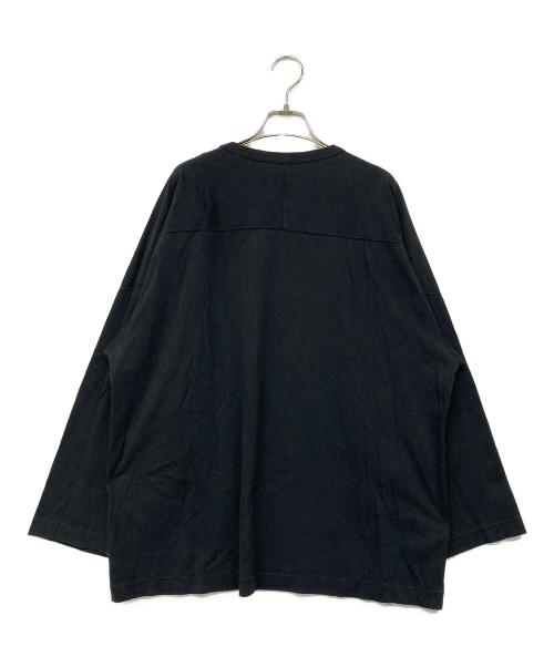 COMOLI（コモリ）COMOLI (コモリ) フットボールTシャツ ブラック サイズ:3 未使用品の古着・服飾アイテム