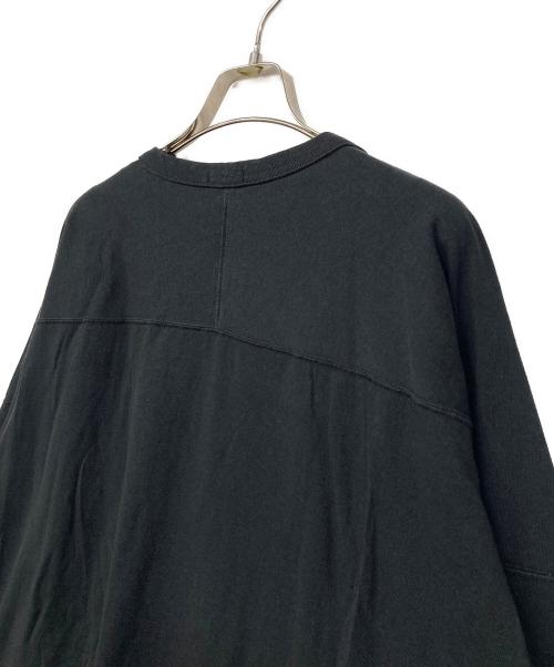 COMOLI（コモリ）COMOLI (コモリ) フットボールTシャツ ブラック サイズ:3 未使用品の古着・服飾アイテム