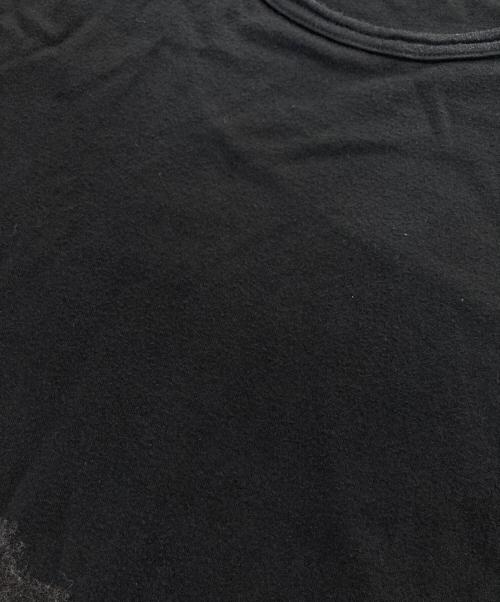 Yohji Yamamoto pour homme（ヨウジヤマモト プールオム）Yohji Yamamoto pour homme (ヨウジヤマモト プールオム) スカルスリットロングスリーブカットソー ブラック サイズ:3の古着・服飾アイテム